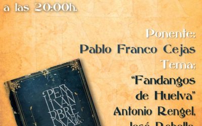 Sesión de estudio «Fandangos de Huelva: Antonio Rengel, José Rebollo y otros artistas de la zona» por Pablo Franco.